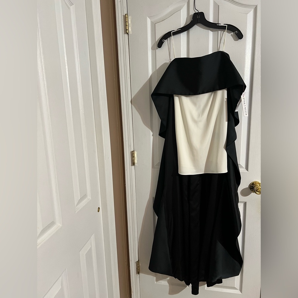 Alice + Olivia - Theda Strapless High Low Dress - Size 0 - Picture 6 of 8